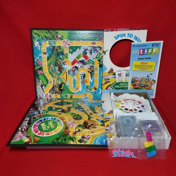 Hasbro Spin to Win Game of Life Classic Family Board Game Strategy & War Games - Picture 6 of 13
